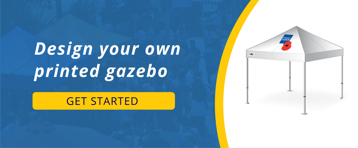 Design your own printed gazebo
